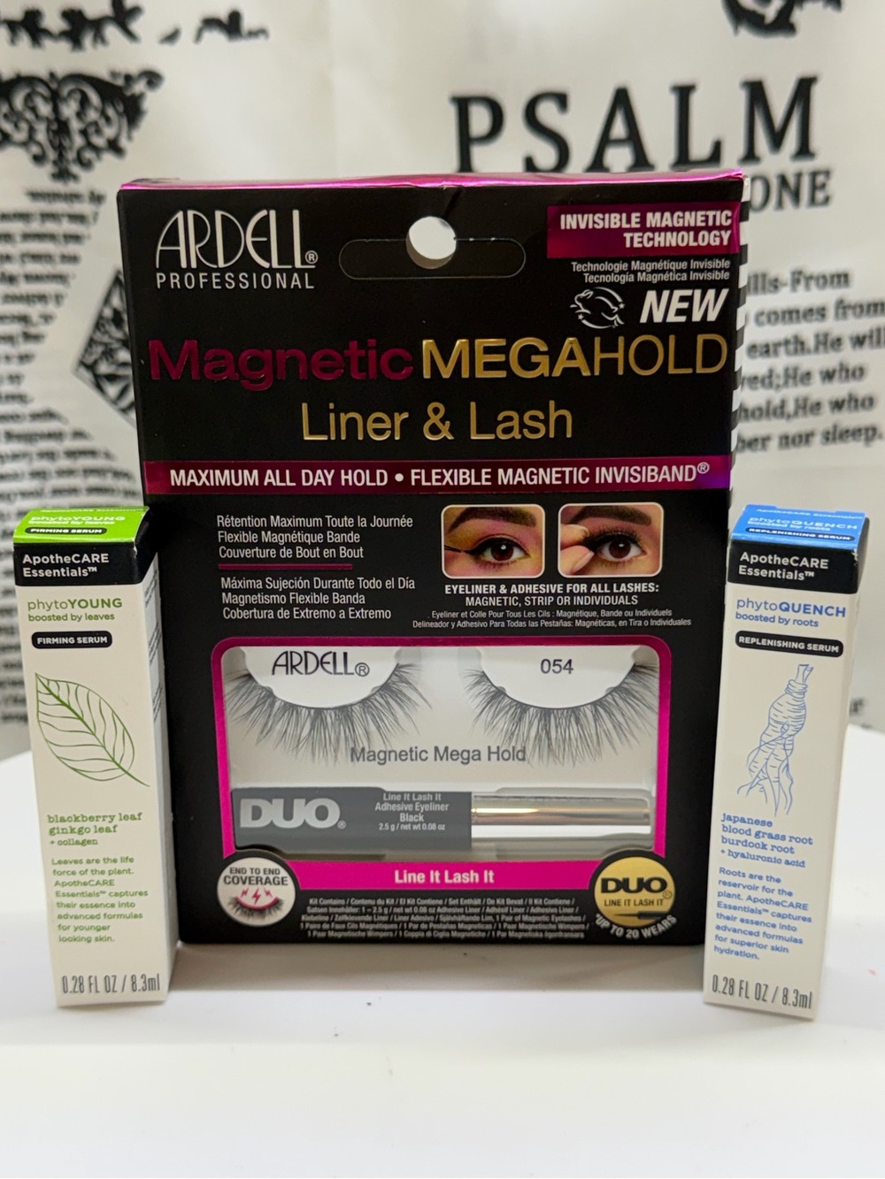 Ardell Magnetic Mega Hold Liner & Lash With 2 Hair Serum